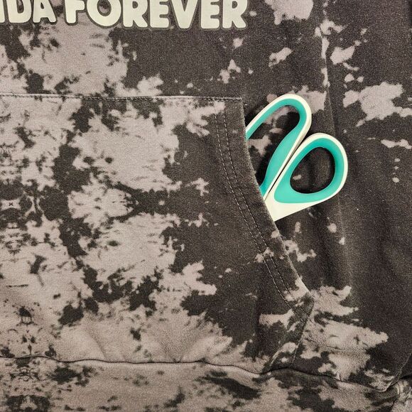 Black Panther Wakanda Forever Hoodie Men Large Black Gray Graphic Camo Marvel - Picture 9 of 12